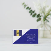 Carte De Visite Personal Business Vard - Barbade (Debout devant)