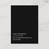 Carte De Visite Personal trainer (Dos)