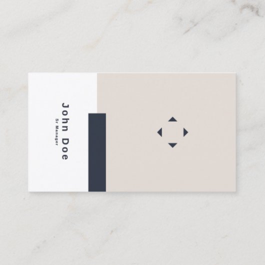 Carte de visite personalisable (Dos)