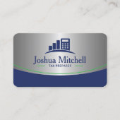 Carte De Visite Personalized Tax Preparer Professional Accountant (Devant)
