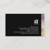 Carte De Visite PersonalTrainer SpécialCompétences Abstrait BrownG (Dos)