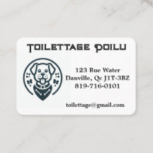 Carte de visite personnalisable