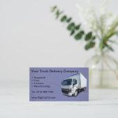 Carte de visite PERSONNALISABLE (Debout devant)