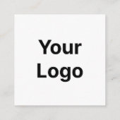 Carte de visite personnalisable avec code QR (Dos)