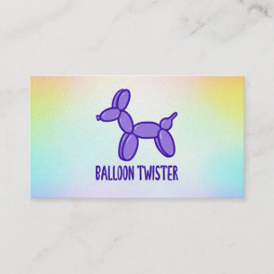 Carte de visite personnalisable Balloon Twister