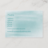 carte de visite personnalisable de flourish (Dos)