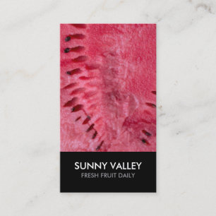 Carte de visite personnalisable de fruits en gros