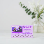 Carte de visite personnalisable de Groomer de (Debout devant)