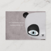 carte de visite personnalisable de Panda bear bird (Dos)