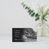 Carte de visite personnalisable de photographie (Debout devant)