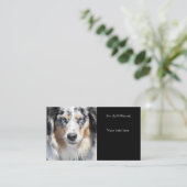 Carte de visite personnalisable de photographie (Debout devant)
