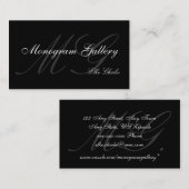 Carte de visite personnalisable de plaine de (Devant / Derrière)