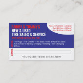 Carte de visite personnalisable des services de pn (Dos)