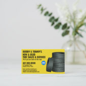 Carte de visite personnalisable des services de pn (Debout devant)