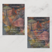 Carte de visite personnalisable d'hôtel de Paul (Devant / Derrière)