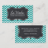 Carte de visite personnalisable fascinant de (Devant / Derrière)