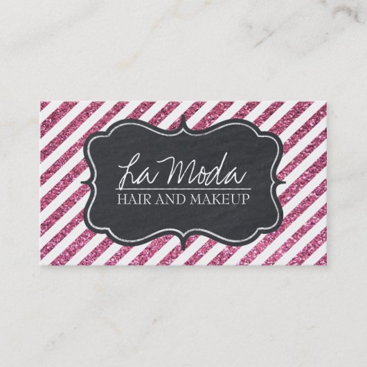 Carte de visite personnalisable fascinant de (Devant)