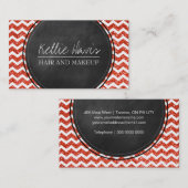 Carte de visite personnalisable fascinant de (Devant / Derrière)