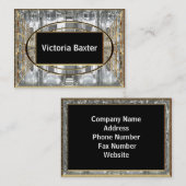 Carte De Visite Personnalisable Glace de Marquea (Devant / Derrière)