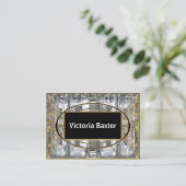 Carte De Visite Personnalisable Glace de Marquea (Debout devant)