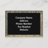 Carte De Visite Personnalisable Glace de Marquea (Dos)