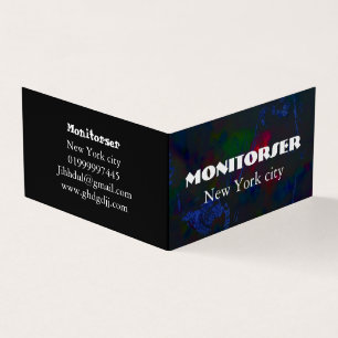 Carte de visite personnalisable Moderne