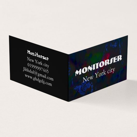 Carte de visite personnalisable | Moderne (Extérieur)