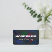 Carte de visite personnalisable | Moderne (Debout devant)