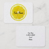 Carte de visite personnalisable moderne principal (Devant / Derrière)