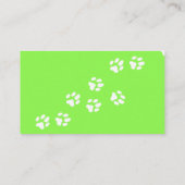 Carte de visite Personnalisable Pour Cattery Lawn (Dos)