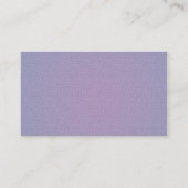 Carte de visite personnalisable Violet Dragonfly (Dos)