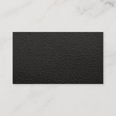 Carte De Visite Personnalisation masculine exécutive à 3 lettres m (Dos)