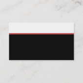 Carte de visite personnalisé (Dos)