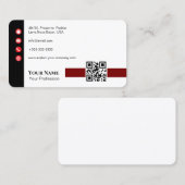 carte de visite personnalisé (Devant / Derrière)