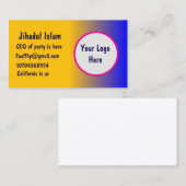 Carte De Visite Personnalisé (Devant / Derrière)