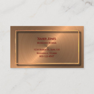 carte de visite personnalisé à cadre flottant