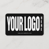 Carte De Visite Personnalisé Ajouter Votre Logo Connecter Social M (Devant)