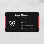 carte de visite personnalisé ancré (Devant)