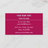 Carte de visite personnalisé avec code QR Votre pr (Devant)