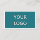 Carte de visite personnalisé avec logo Choisir la  (Devant)