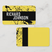 carte de visite personnalisé chic moderne (Devant / Derrière)