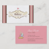 carte de visite personnalisé de boulangerie (Devant / Derrière)