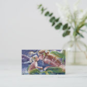 Carte de visite personnalisé "de classe de bain" (Debout devant)