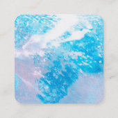 carte de visite personnalisé de conception d'aquar (Dos)