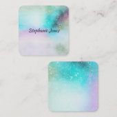 carte de visite personnalisé de conception d'aquar (Devant / Derrière)