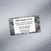 Carte de visite personnalisé des ventes de pneus n (In Situ)