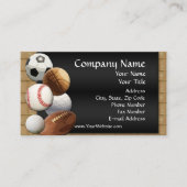 Carte de visite Personnalisé, Design Sport En Lign (Devant)