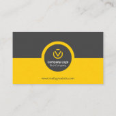 Carte de visite personnalisé élégant (Dos)