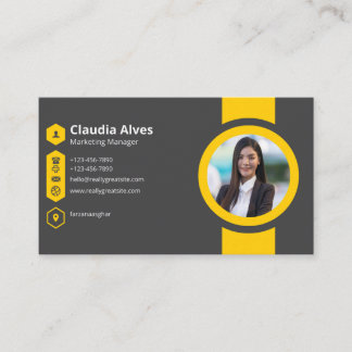 Carte de visite personnalisé élégant