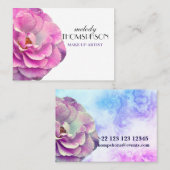 Carte de visite personnalisé élégant (Devant / Derrière)